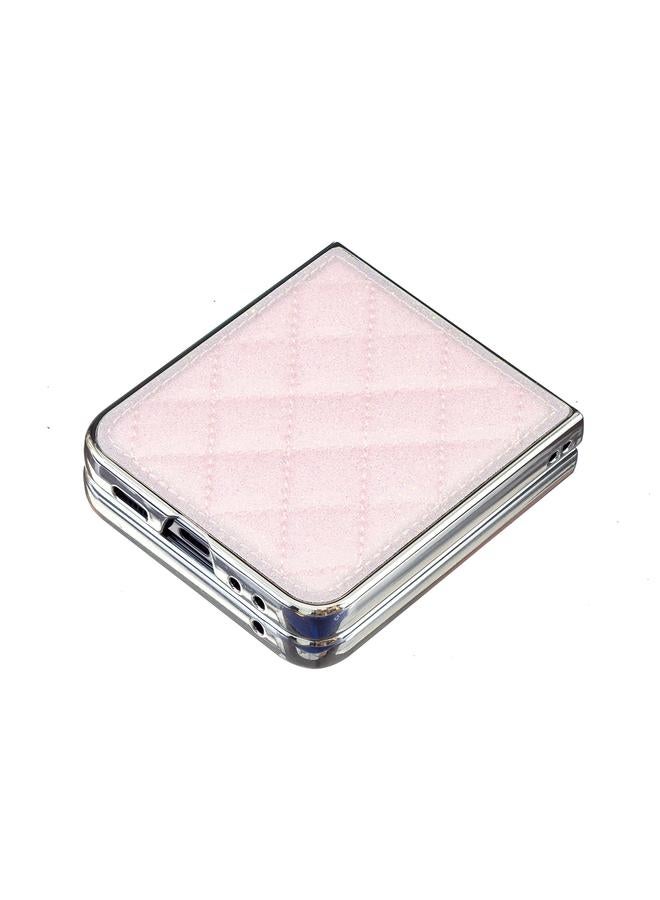 erorex Case For Samsung Galaxy Z Flip6 Electroplating Rhombic Glitter PU Phone Case - Image 4