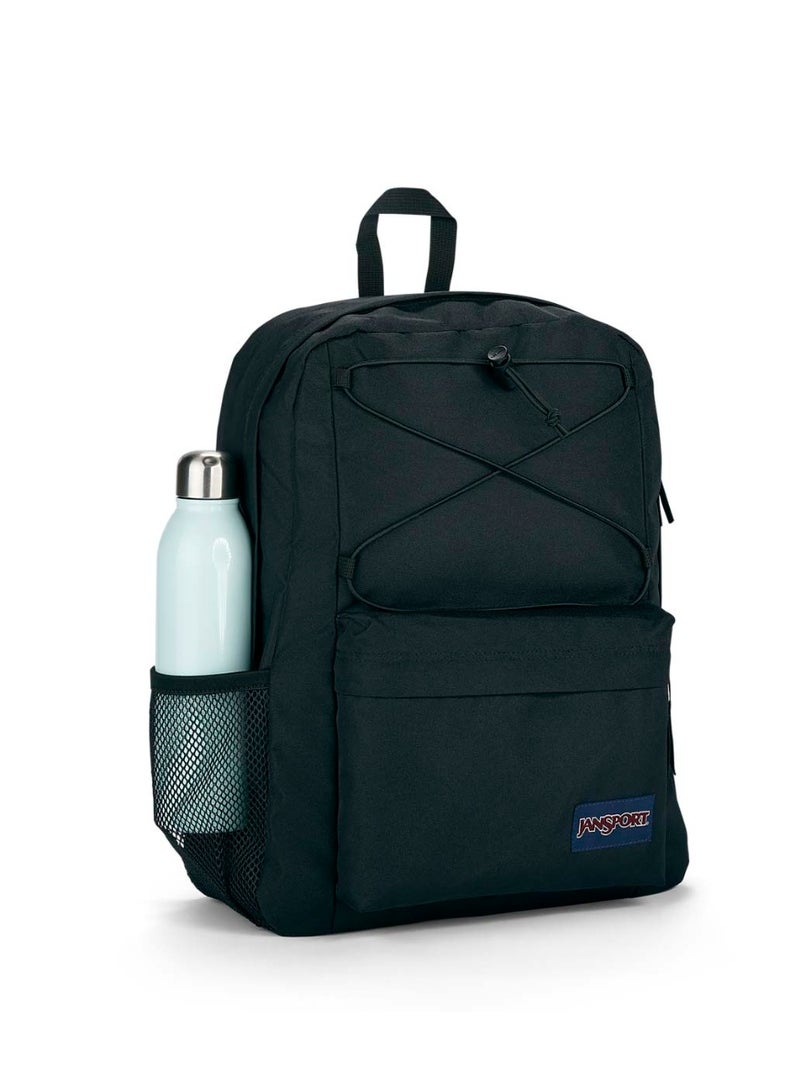 JanSport Unisex Fashion Backpack Flex Pack Black - Image 3
