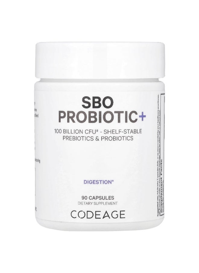 Codeage - Codeage, SBO Probiotic+, 90 Capsules - Image 1
