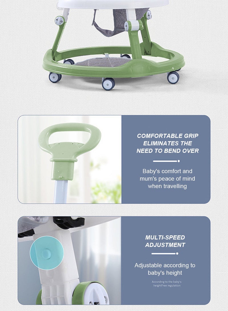 ما بيبي متعددة الوظائف الطفل المضادة على شكل O الساق دفع ووكر ، تعلم دواسات المشي القدم - Image 5