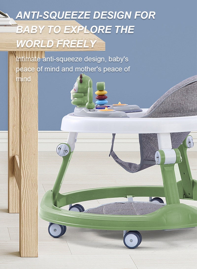 ما بيبي متعددة الوظائف الطفل المضادة على شكل O الساق دفع ووكر ، تعلم دواسات المشي القدم - Image 4