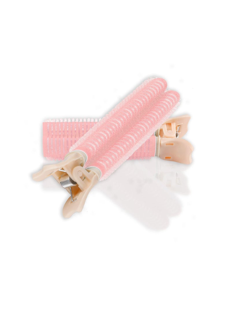 Hair Root Fluffy Clip, Lazy Instant Bang Heatless Curler, Fixed without Trace, for Fine Thin Long Short Hair Self Grip Curl Rods, Curly Styling Tool Unisex (4PCS)