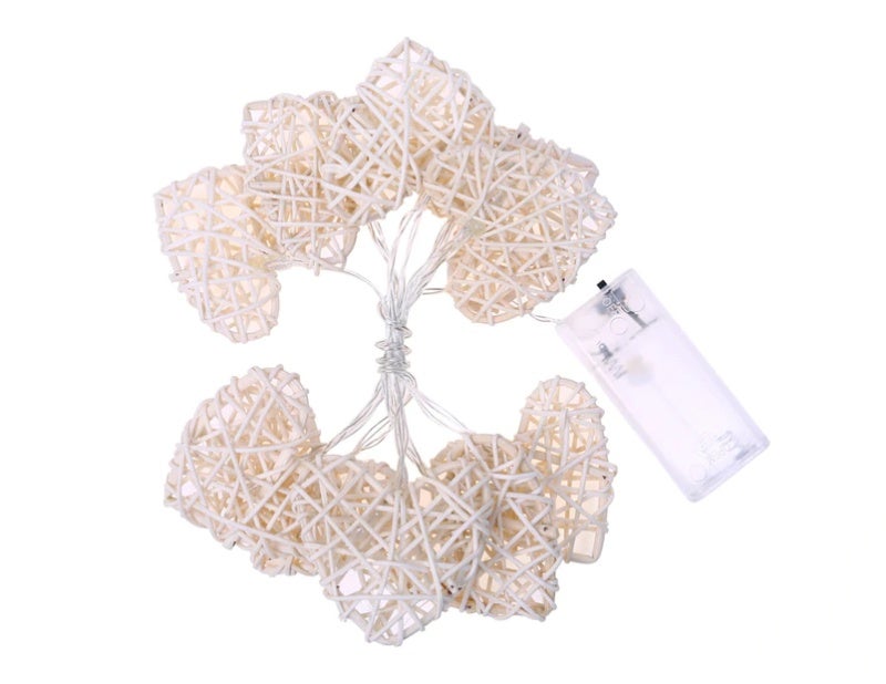 String Light: 2M Low Voltage Heat Insulated Copper Wire - Warm Glow Rattan Lamp for Garden Patio Living Room Wedding Party - Image 1
