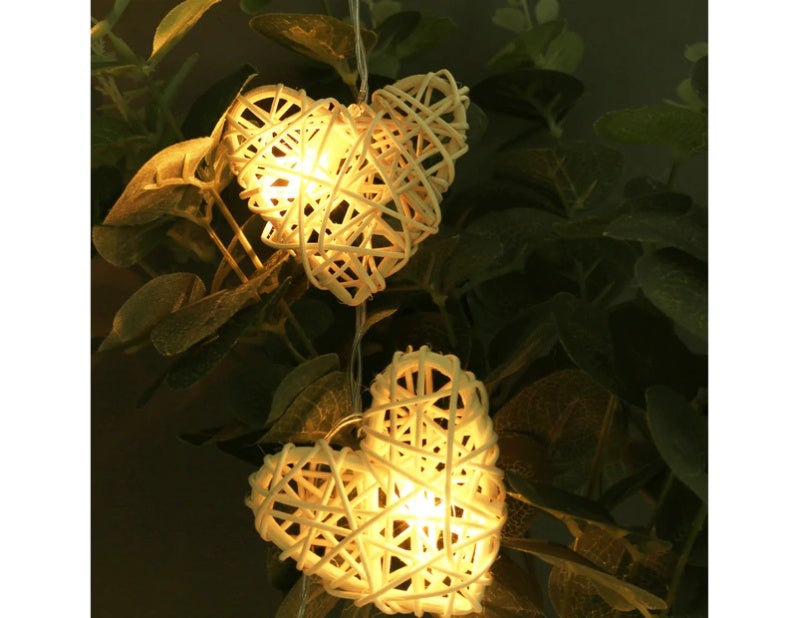 String Light: 2M Low Voltage Heat Insulated Copper Wire - Warm Glow Rattan Lamp for Garden Patio Living Room Wedding Party - Image 4