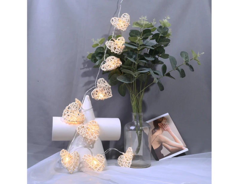 String Light: 2M Low Voltage Heat Insulated Copper Wire - Warm Glow Rattan Lamp for Garden Patio Living Room Wedding Party - Image 2