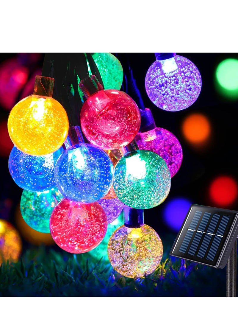 Cool Baby COOLBABY Outdoor Solar String Light Waterproof 200 LED Bulbs 8 Modes Crystal Ball Light 22M Solar Garden Light Suitable for Lawn Yard - Image 1
