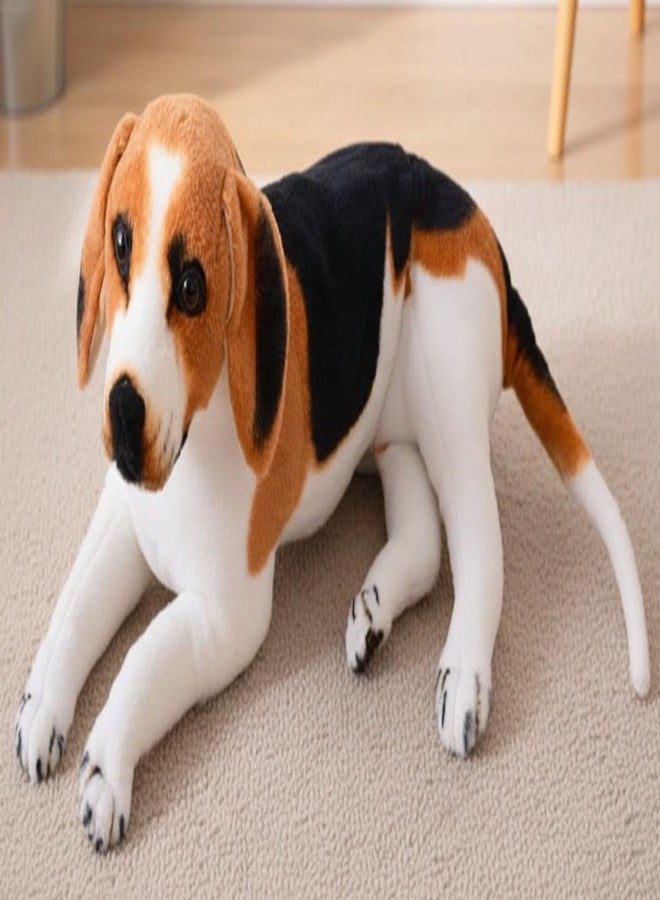 Tickles Sitting Beagle Dog Soft Stuffed Plush Toy for Kids Boys & Girls Birthday Gifts (Size: 25 cm, Color: White & Brown) - Image 2
