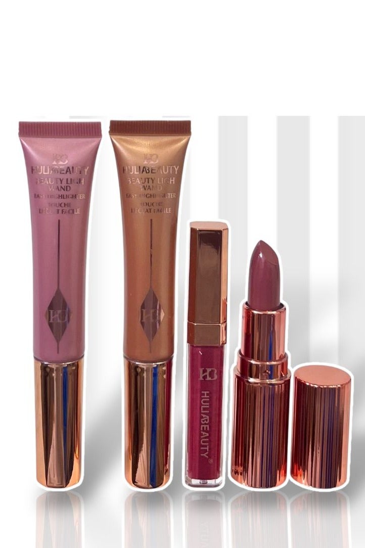 هوليا بيوتي بوكس التميز – إطلالة شفاه وخدود متكاملة كل ما تحتاجينه لإطلالة ناعمة وثابتة في بوكس واحد أنيق - Image 1