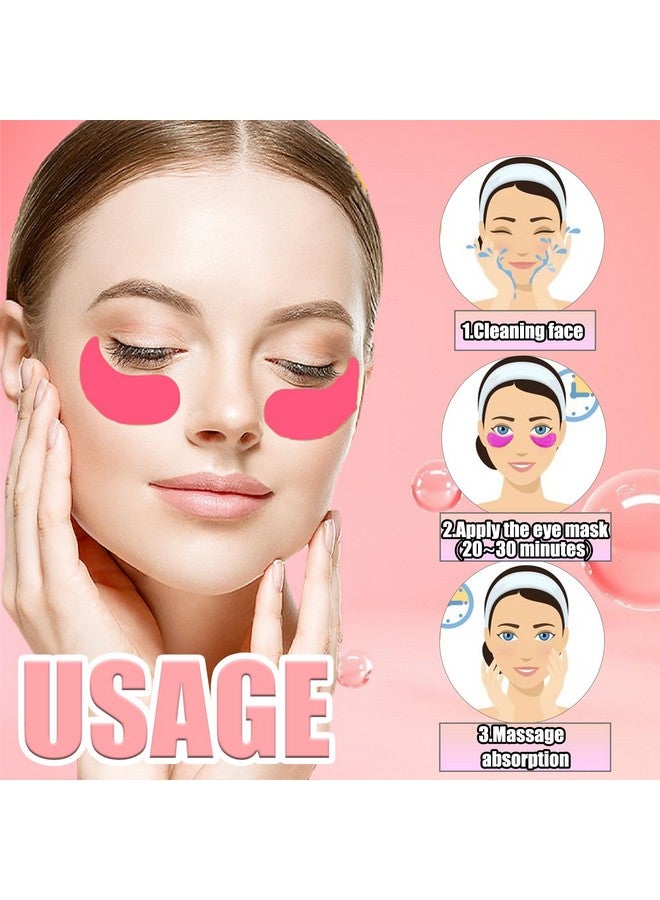 Elitzia 30 Pairs Eye Masks Skin Care Under Eye Mask Hydrogel Eye Patches Moisture Gel Under Eye Patches Reduce Dark Circles Wrinkles for Puffy Eyes Women and Men Home Use ETXJ230502 - Image 5