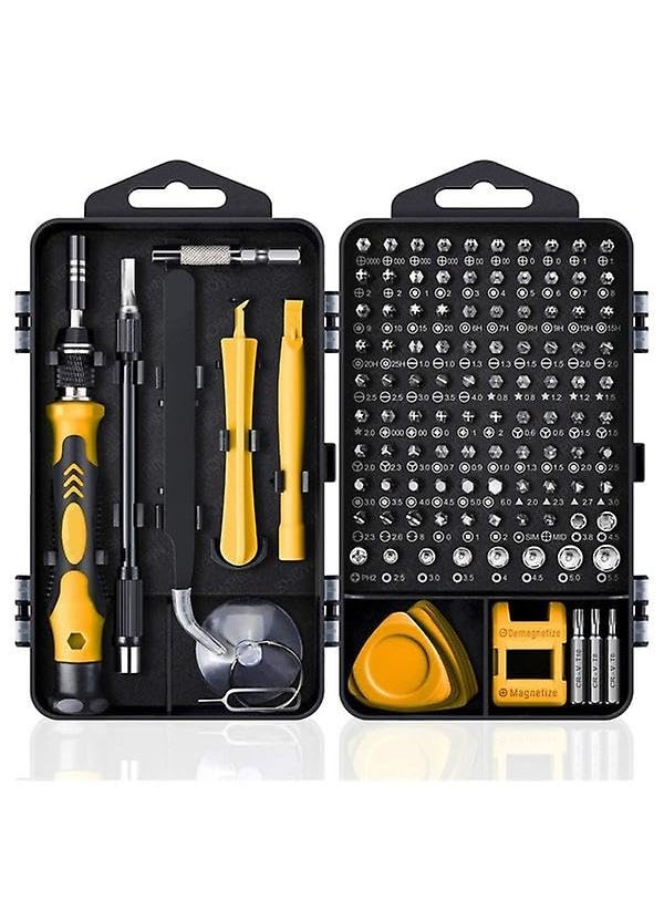 Nexllent - Screwdriver Tool kit Set 115 in 1 Professional Precision Screwdriver Set Multipurpose Mobile Computer Laptop Repair Tools Kit Home Appliance Repairing Kit Mini Screwdriver Set - Image 1