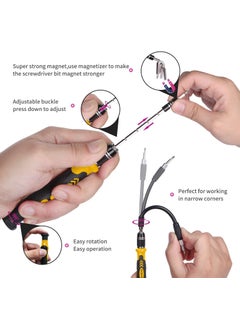 Nexllent Screwdriver Tool kit Set 115 in 1 Professional Precision Screwdriver Set Multipurpose Mobile Computer Laptop Repair Tools Kit Home Appliance Repairing Kit Mini Screwdriver Set  - Image 3