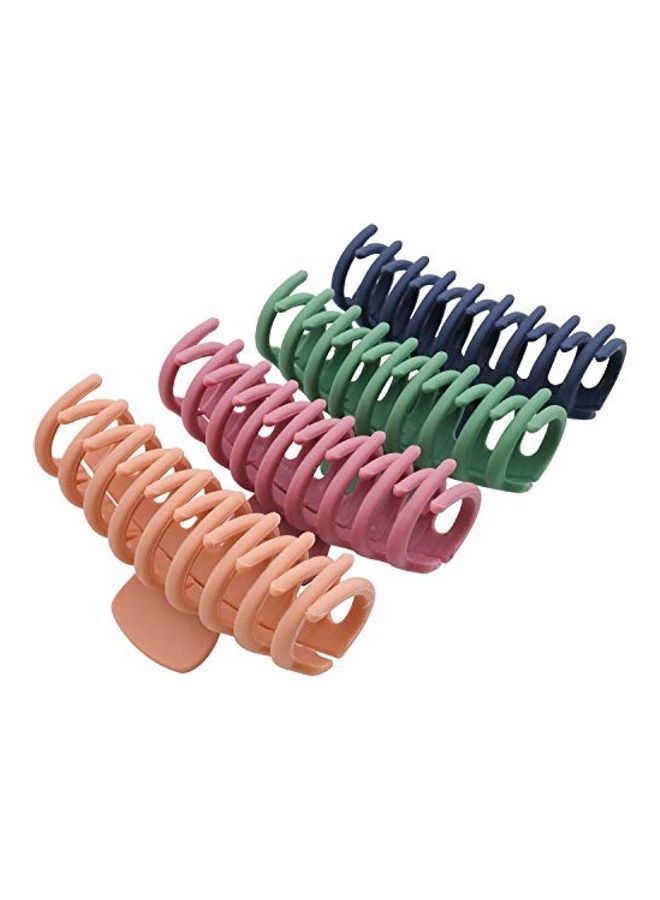 نيبمينينت مشبك شعر، 4 قطع متعدد الألوان - Image 1