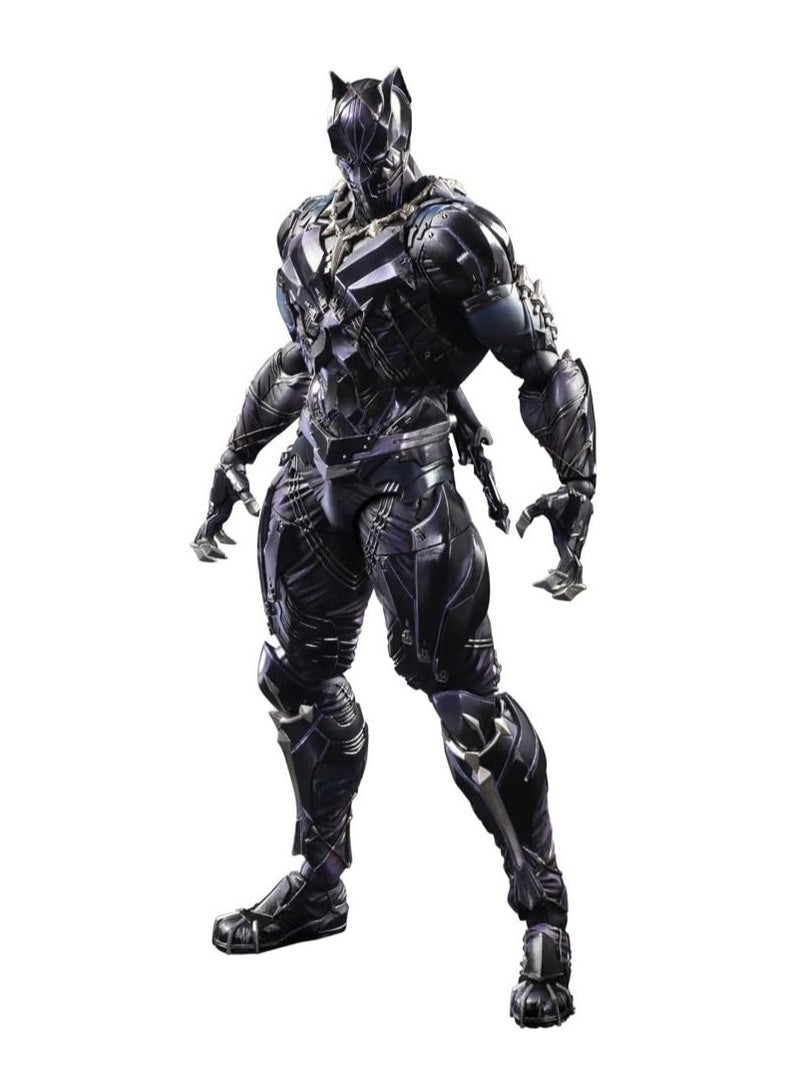 general Black Panther Hands-on Doll Model Desktop Ornaments Black Panther Model Toy Decoration Collection Gifts - Image 1