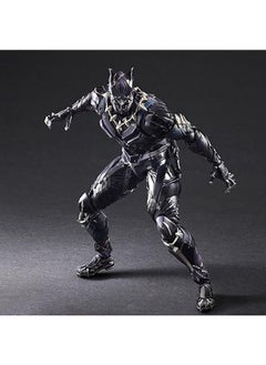 General Black Panther Hands-on Doll Model Desktop Ornaments Black Panther Model Toy Decoration Collection Gifts  - Image 2