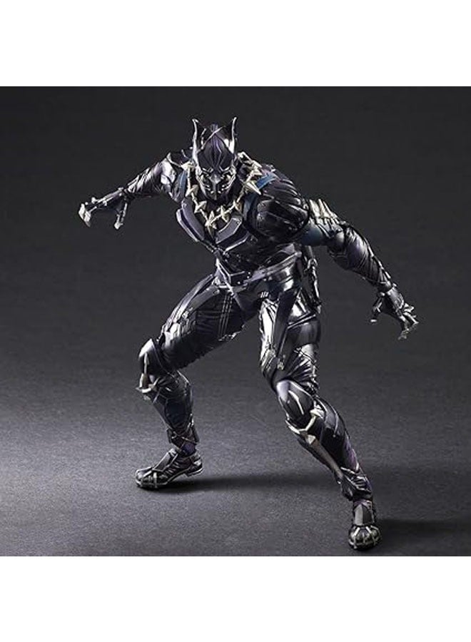 general Black Panther Hands-on Doll Model Desktop Ornaments Black Panther Model Toy Decoration Collection Gifts - Image 2