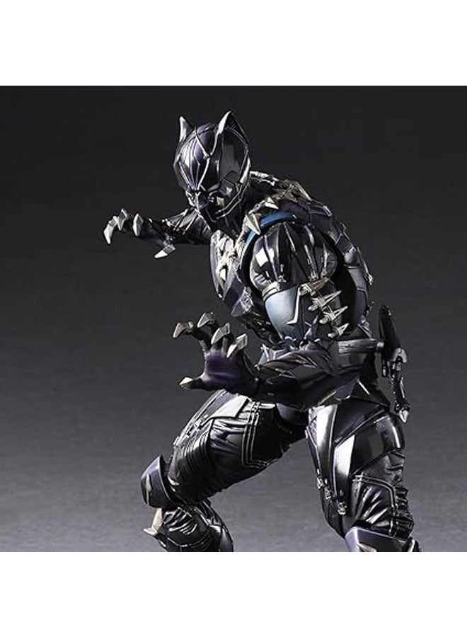 general Black Panther Hands-on Doll Model Desktop Ornaments Black Panther Model Toy Decoration Collection Gifts - Image 5