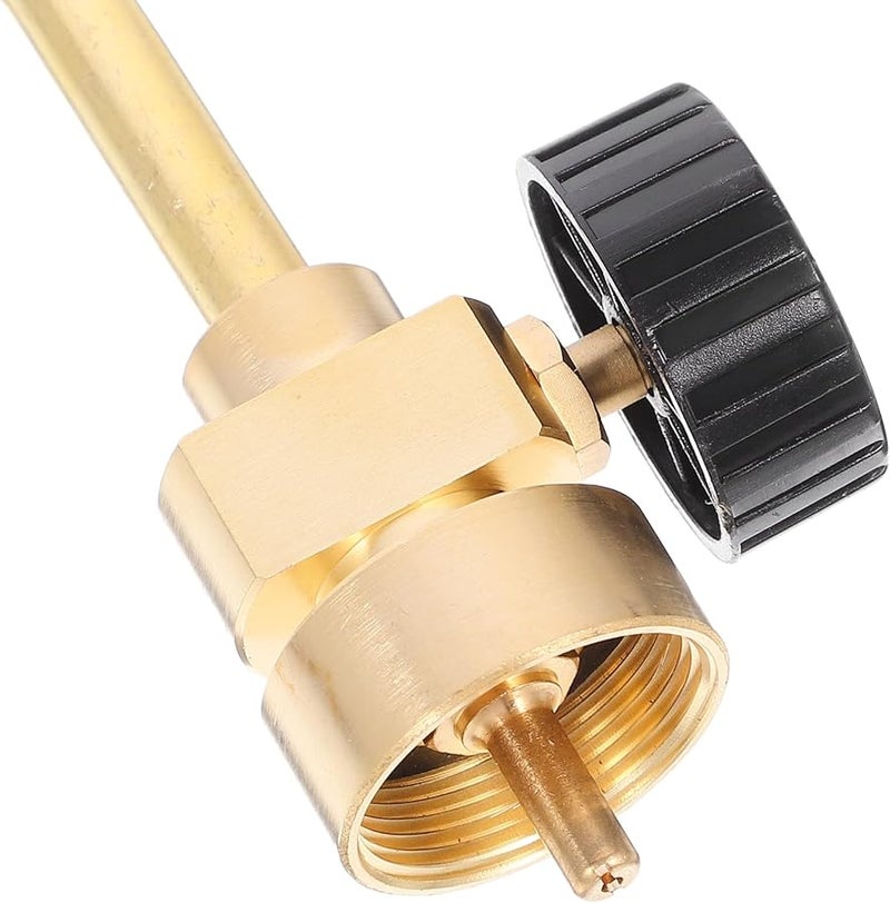 Professional Gas Torch Head with Air Valve for Soldering Brazing Thawing Compatible MAPP Propane - Image 3