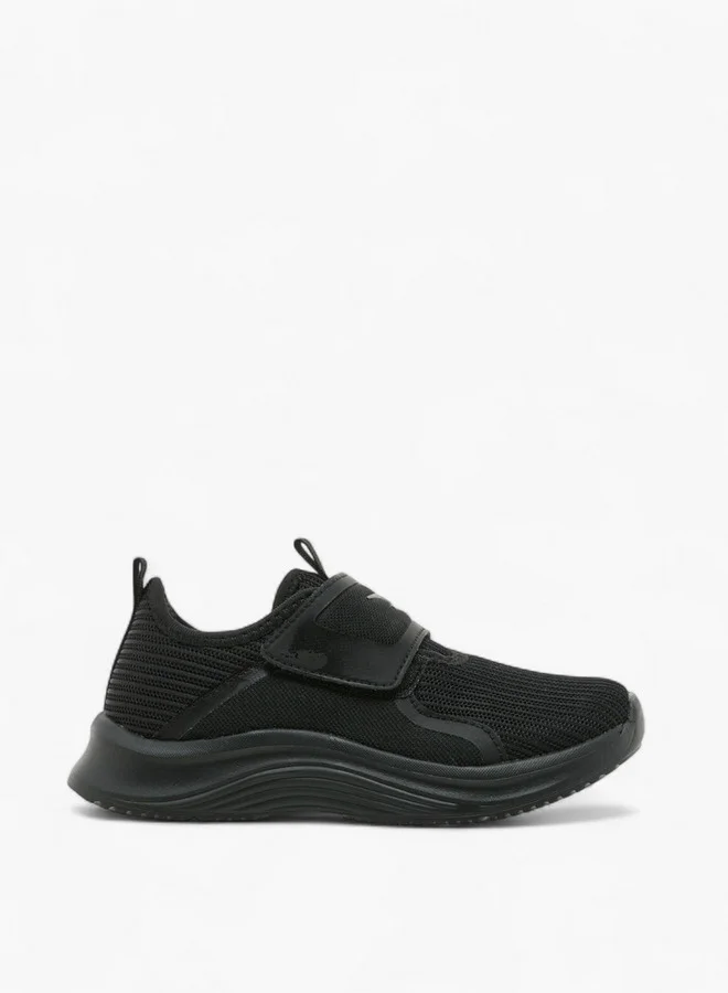 Dash Boys Logo Detail Sports Shoes with Hook and Loop Closure