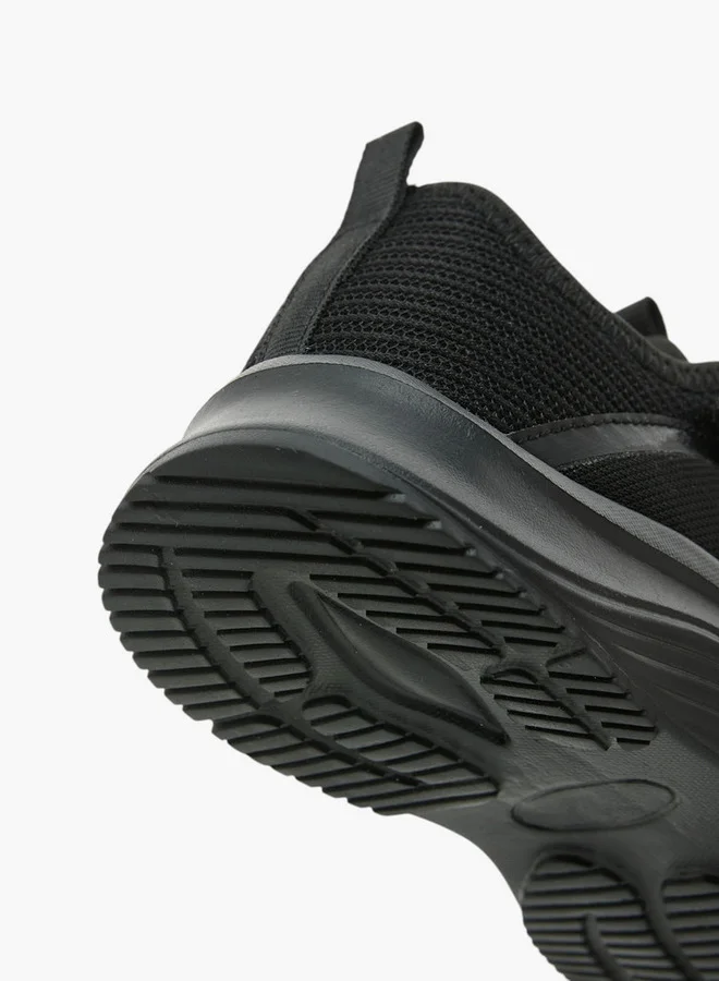 Dash Boys Logo Detail Sports Shoes with Hook and Loop Closure