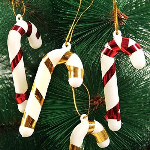 Evisha 3 Feet Long Artificial Christmas Tree Easy Assembly 2 Santa Caps and 6 Red Santa 12 Multi Balls 12 Drum 12 Candy 12 Gift 54 Pcs Hanging XMass Christmas Decoration - Image 2