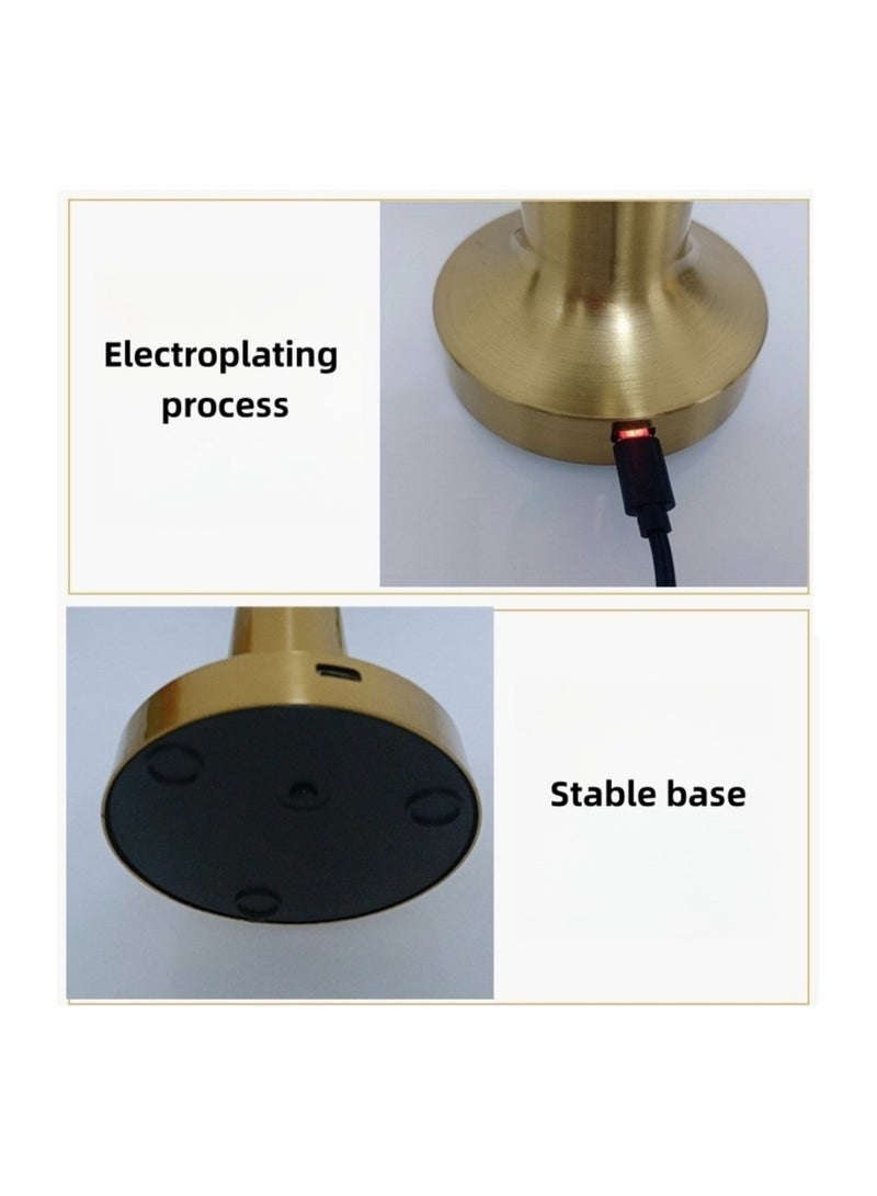 Heyla Decorative LED night light Gold 21cm,Touch Sensor,3-LEVEL Brightness - Image 4