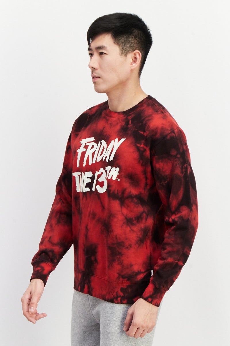 Vans x Friday The 13th Men Sportswear Fit Short Sleeves Outdoor Sweatshirt, Multicolor - Image 4