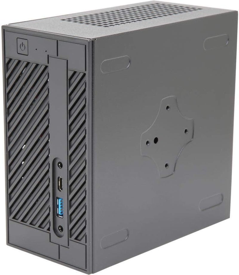 مكونات نظام Barebone أخرى DESKMINI 310W، أسود، معالج Intel الجيل الثامن، 32GB DDR4 RAM، مخرجات فيديو ثلاثية، فتحة Ultra M.2 PCIe Gen3 x4