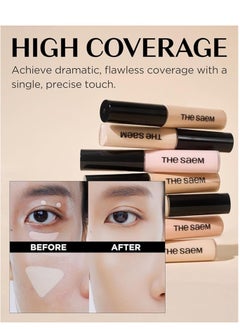 the SAEM Cover Perfection Tip Concealer SPF28/PA++ #1.5 Natural Beige  - Image 3
