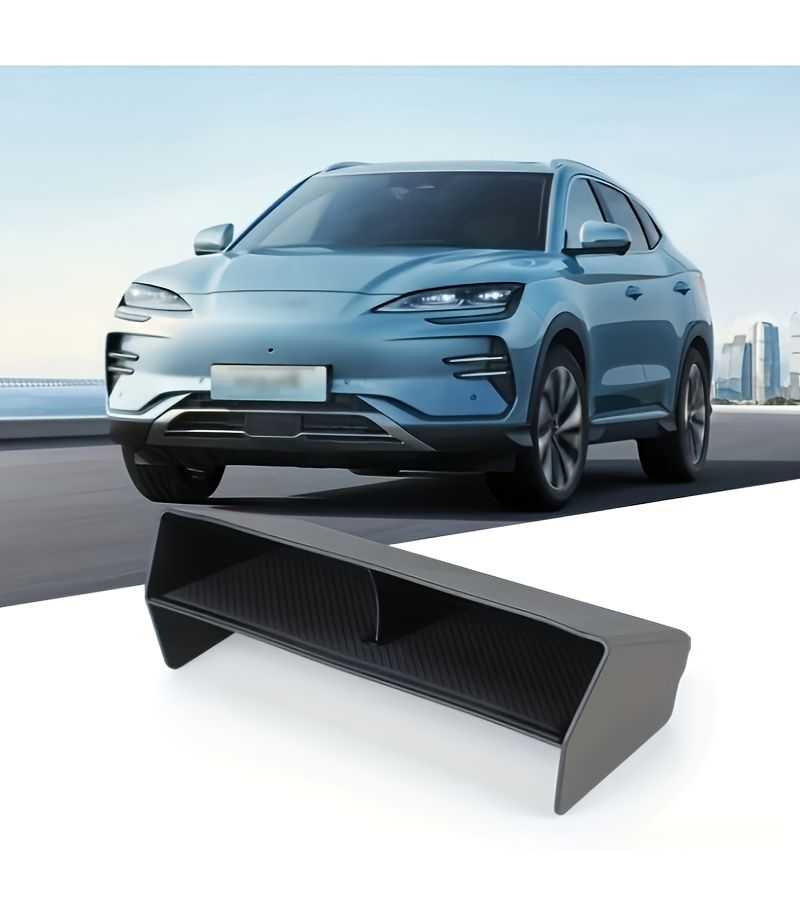 منظم السيارة الأسود مع حامل أكواب لسيارة BYD Seal U Sealion من 2023 إلى 2025 - Image 1