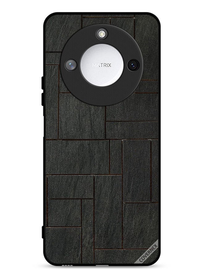 Covernex غطاء حماية ذكي Honor X9c 5G بنمط جدار الحجارة - Image 1