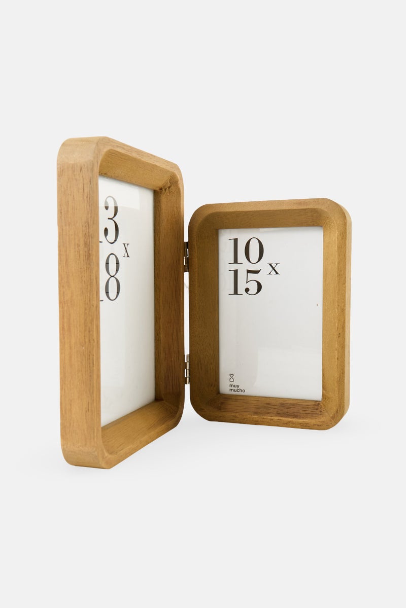 Muy Mucho Double Photo Frame, White - Image 3