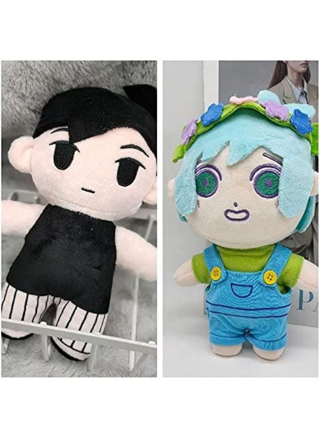 2PCS 8.26 in Omori Stuffed Pillow Cartoon Cosplay Merch Prop Game Figure Plush Toy  - Image 3