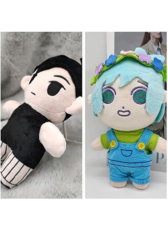 2PCS 8.26 in Omori Stuffed Pillow Cartoon Cosplay Merch Prop Game Figure Plush Toy  - Image 4