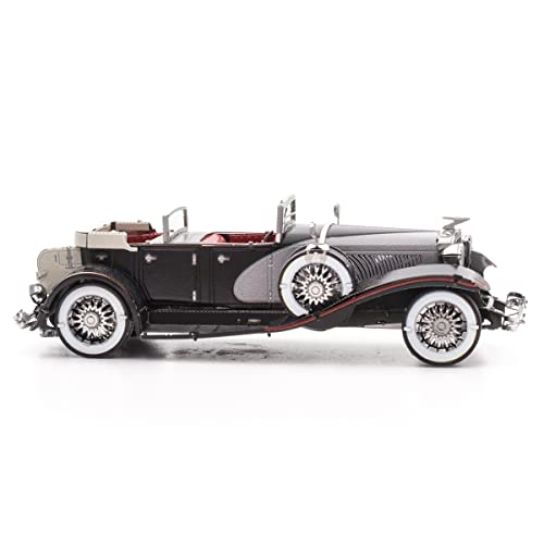 Fascinations Metal Earth Puzzle 3D Car Duesenberg Ii Sj 1934. Vehicle Metal Puzzle. Building Models for Adults Challenging Level 10.01 X 3.99 X 2.59 Cm - Image 4