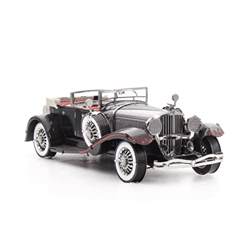 Fascinations Metal Earth Puzzle 3D Car Duesenberg Ii Sj 1934. Vehicle Metal Puzzle. Building Models for Adults Challenging Level 10.01 X 3.99 X 2.59 Cm - Image 5
