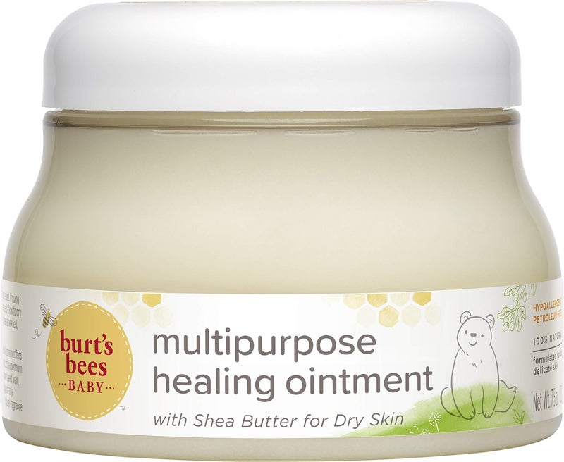 Burt's Bees Baby 100% Natural Origin Multipurpose Healing Ointment, Face & Body Baby Ointment, 7.05 Ounce (Pack of 3) - Image 2