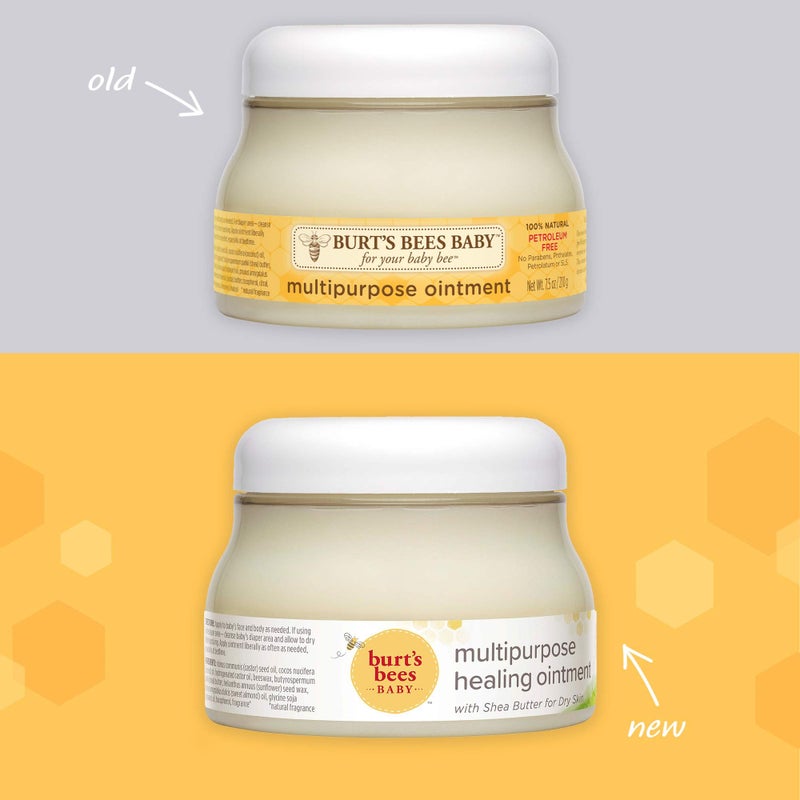 Burt's Bees Baby 100% Natural Origin Multipurpose Healing Ointment, Face & Body Baby Ointment, 7.05 Ounce (Pack of 3) - Image 3