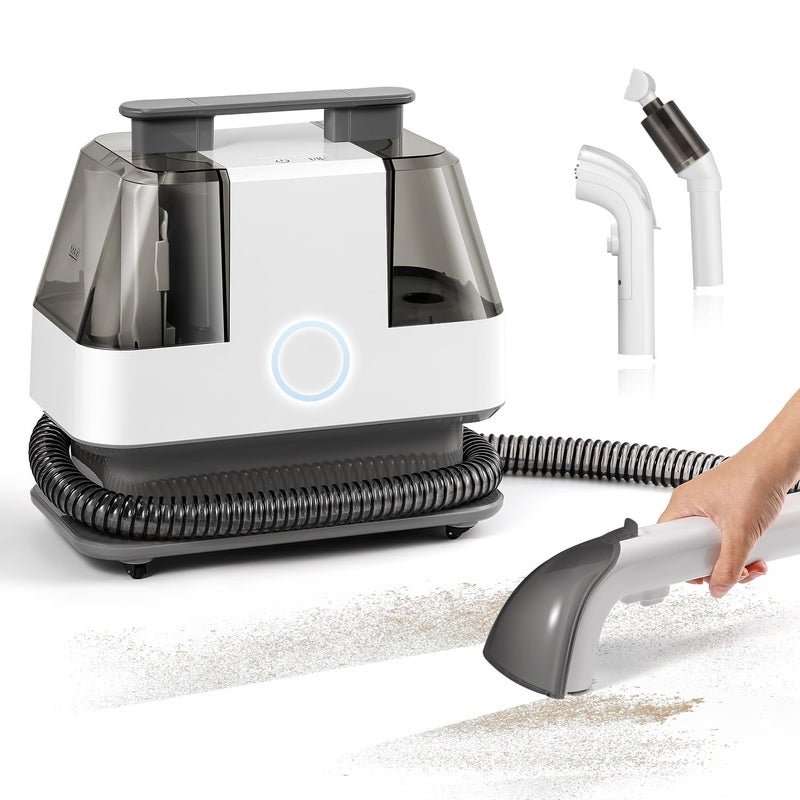 Hapyvergo آلة تنظيف الأثاث Hapyvergo 15KPa المحمولة لتنظيف السجاد والأرائك