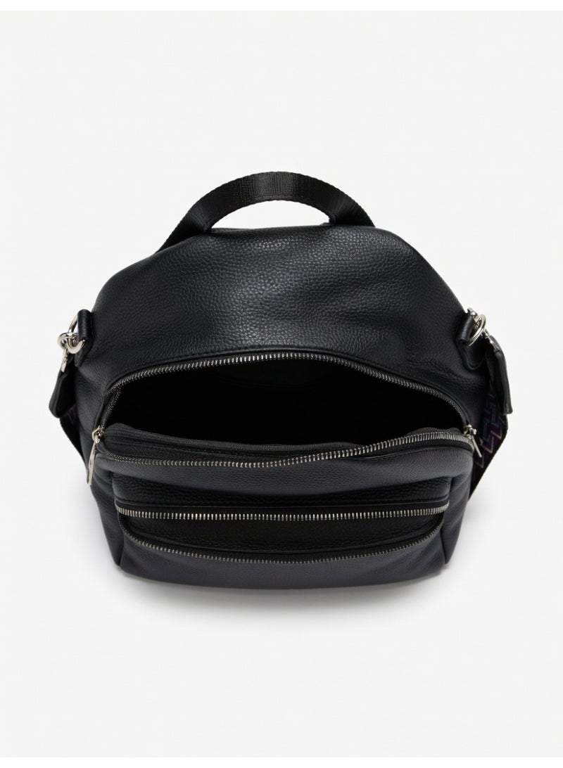 Stylish Multi-Pocket Backpack for Women-Black - Image 3