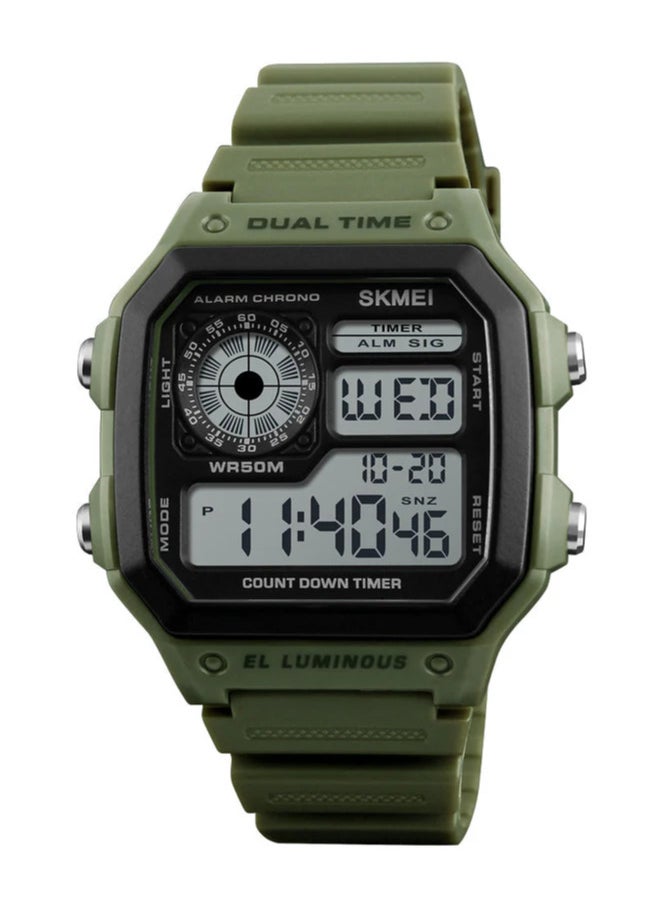 SKMEI SKMEI Dual Time Digital Watch For Men 1299  - Image 3