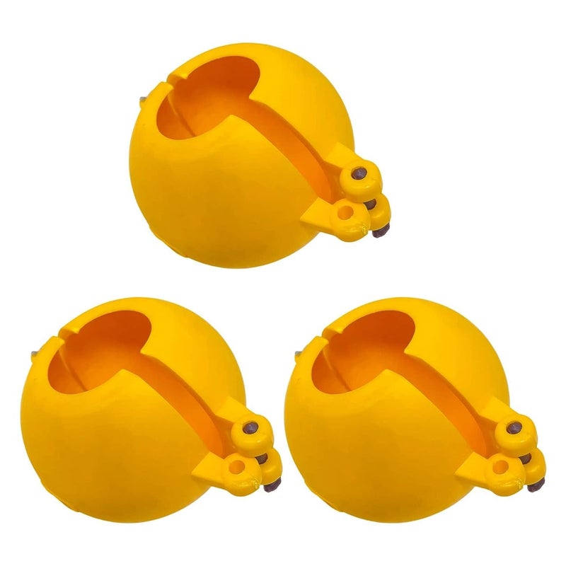 Garden Of Arts Garden Of Arts Ladoo Maker Mold Plastic Set of 3 in Three Sizes 12 and 3 No Ladu Maker Mould Sancha for Ganpati Diwali Janmashtmi and Other Festival for Indian Mithai  - Image 1