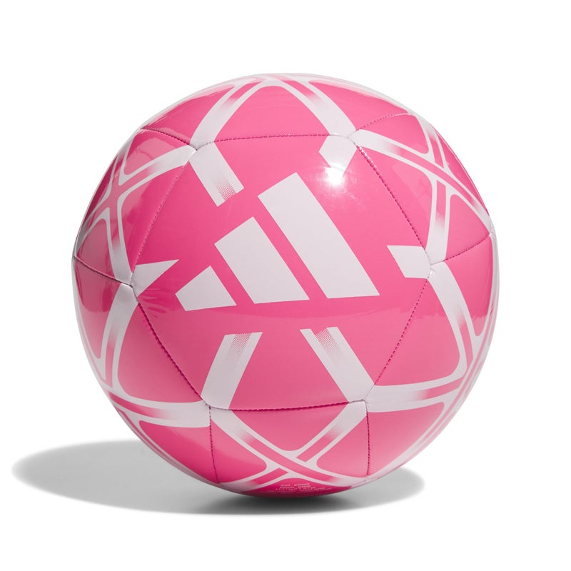 adidas Unisex Starlancer Club Soocer Ball, Solar Pink/White, 5 - Image 5