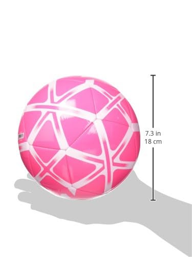 adidas Unisex Starlancer Club Soocer Ball, Solar Pink/White, 5 - Image 3