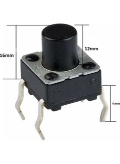 Push Button Button Tach Switch 6x6 16MM (4 Legs) - 10 Pieces - pzsku/Z8078D645622E2053C67DZ/45/_/1727706475/b4c04007-b812-45df-b454-0079555fa040