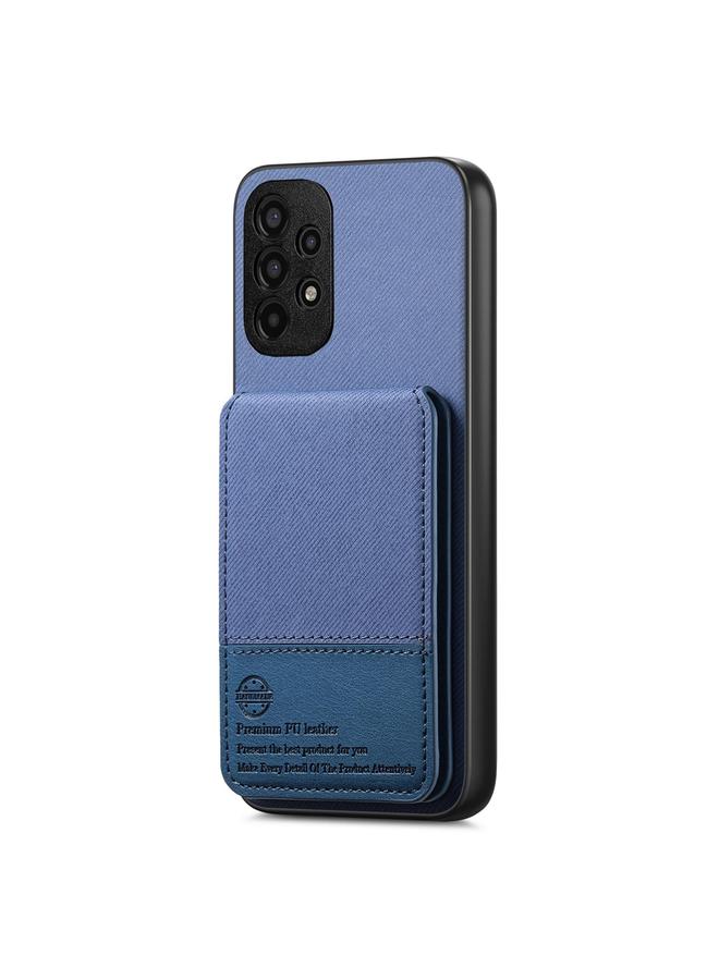 S-TOP Case For Samsung Galaxy S21 Ultra 5G Twill Fabric Leather Vertical Flip RFID Card Bag Phone Case - Image 2