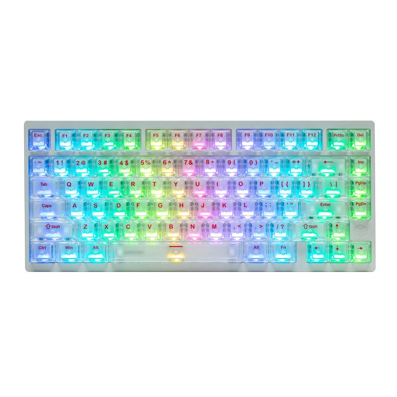 IROK MG75MAX 81 Keys Wired Magnetic Switch Keyboard, 256KHZ Single Key Scan Rate, PCB Nano-Coating Waterproof, Hall Effect, 8KHZ/ARGB/CNC Aluminum Gaming Keyboard(Silver) - Image 1
