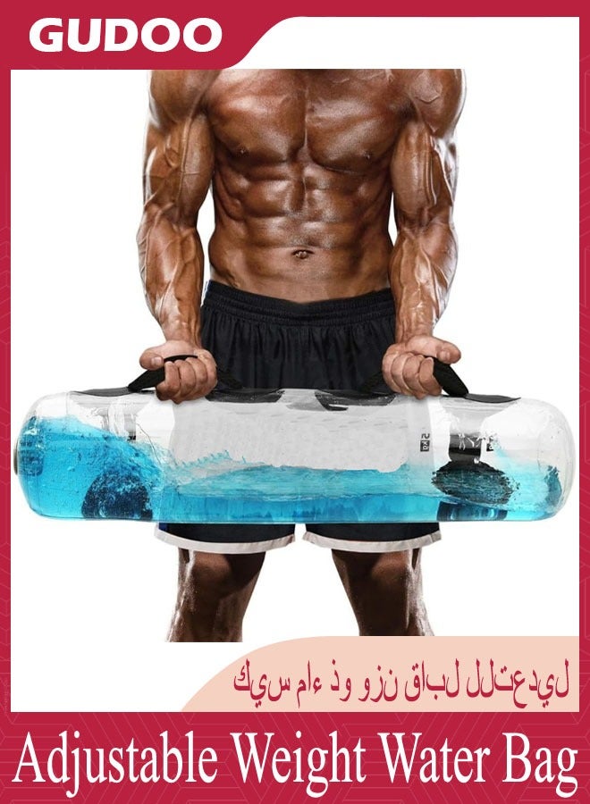 GUDOO Large Aqua Bags for Workout 45-80lbs Ultimate Core Water Weights Aqua Bag Portable Stability Fitness Perfect Agility Durability for Indoors and Outdoors - Image 1