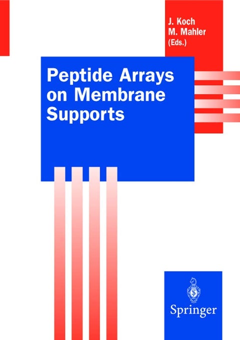 Peptide Arrays on Membrane Supports: Synthesis and Applications