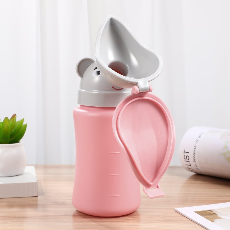 🌱 قارورة بول محمولة بوعاء صغيرة للرحلات والطوارئ للبنات - Image 4