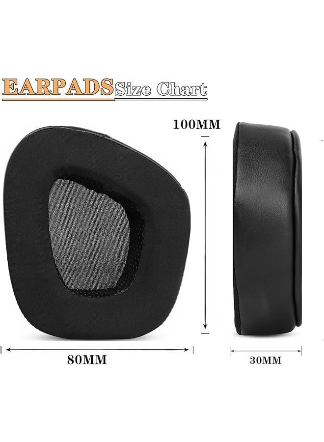 erorex Upgrade Earpads Cooling Gel Replacement Ear Cushions Compatible With Corsair Void Rgb Elite Corsair Void Pro Void Rgb Se Gaming Headsets 7.1 Memory Foam Increased Thickness Set 1 - Image 3